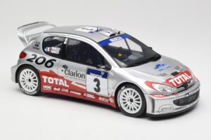 Peugeot 206 WRC #3 G. Panizzi / H. Panizzi Rally Tour de Corse 2002 Otto 1:18 OT1085 Ρητίνη - εικόνα 4 από 6