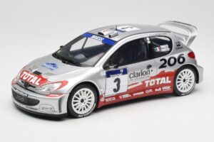 Peugeot 206 WRC #3 G. Panizzi / H. Panizzi Rally Tour de Corse 2002 Otto 1:18 OT1085 Ρητίνη