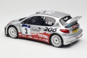 Peugeot 206 WRC #3 G. Panizzi / H. Panizzi Rally Tour de Corse 2002 Otto 1:18 OT1085 Ρητίνη - εικόνα 5 από 6