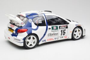Peugeot 206 WRC G. Panizzi / H. Panizzi Tour de Corse 1999 Otto 1:12 G081 Ρητίνη - εικόνα 2 από 6