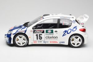 Peugeot 206 WRC G. Panizzi / H. Panizzi Tour de Corse 1999 Otto 1:12 G081 Ρητίνη - εικόνα 3 από 6