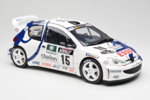 Peugeot 206 WRC G. Panizzi / H. Panizzi Tour de Corse 1999 Otto 1:12 G081 Ρητίνη - εικόνα 4 από 6