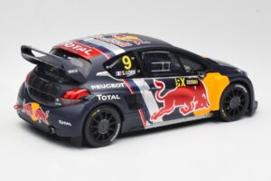 Peugeot 208 WRX #9 S. Loeb World RX of Belgium 2018 Otto 1:18 OT455 Ρητίνη - εικόνα 2 από 6