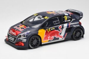Peugeot 208 WRX #9 S. Loeb World RX of Belgium 2018 Otto 1:18 OT455 Ρητίνη