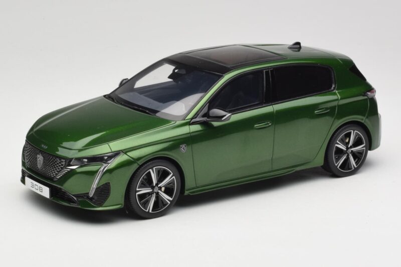 Peugeot 308 GT Olivine Green Otto 1:18 OT458 Ρητίνη