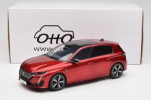 Peugeot 308 GT P5 Elixir Red Otto 1:18 OT1140 Ρητίνη - εικόνα 6 από 6