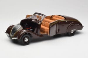 Peugeot 402 Eclipse Σοκολατί Norev 1:18 184873 Μέταλλο - εικόνα 2 από 12