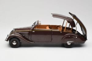 Peugeot 402 Eclipse Σοκολατί Norev 1:18 184873 Μέταλλο - εικόνα 6 από 12