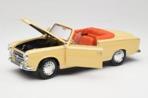 Peugeot 403 Καμπριολέ Κίτρινο Άμμου Solido 1:18 8165 Μέταλλο - εικόνα 2 από 8