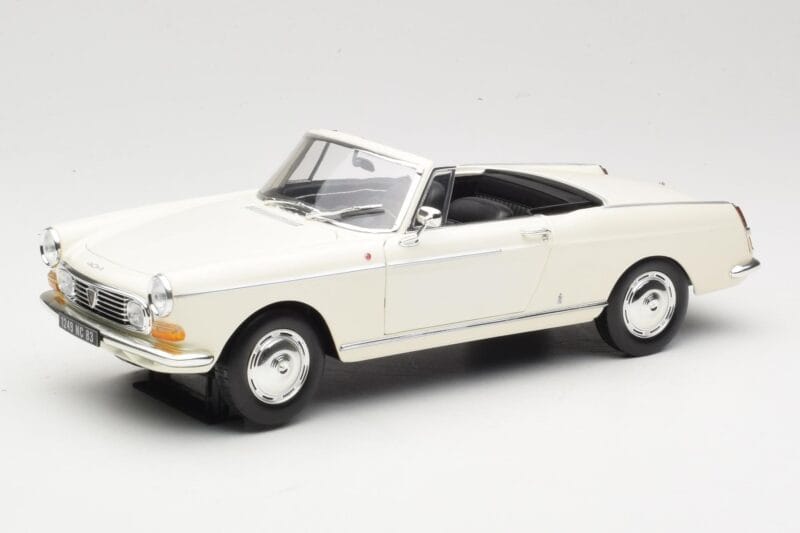 Peugeot 404 Καμπριολέ Λευκό Norev 1:18 184746 Μέταλλο