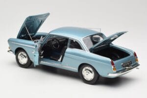 Peugeot 404 Coupe Μπλε Norev 1:18 184745 Μέταλλο - εικόνα 5 από 8