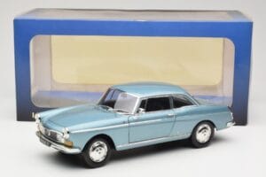 Peugeot 404 Coupe Μπλε Norev 1:18 184745 Μέταλλο - εικόνα 8 από 8