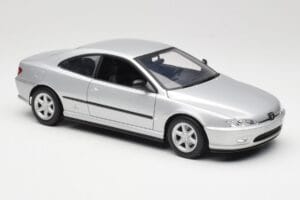 Peugeot 406 Coupe Ασημί Gate 1:18 01024 Μέταλλο - εικόνα 6 από 8
