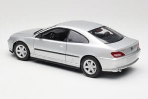 Peugeot 406 Coupe Ασημί Gate 1:18 01024 Μέταλλο - εικόνα 7 από 8