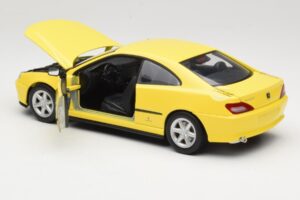 Peugeot 406 Coupe Κίτρινο Gate 1:18 01022 Μέταλλο - εικόνα 5 από 8