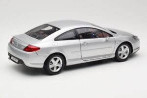Peugeot 407 Coupe Ασημί Norev 1:18 184747 Μέταλλο - εικόνα 3 από 8