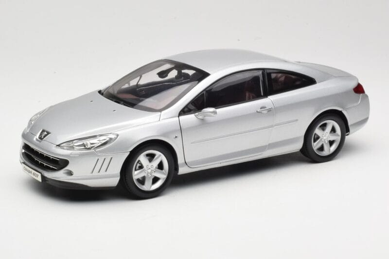Peugeot 407 Coupe Ασημί Norev 1:18 184747 Μέταλλο