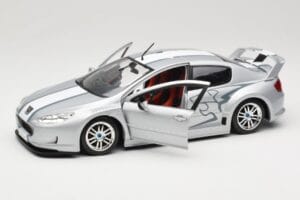 Peugeot 407 Racing Ασημί Solido 1:18 90642 Μέταλλο - εικόνα 2 από 8