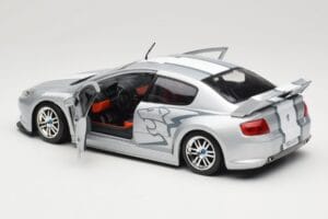 Peugeot 407 Racing Ασημί Solido 1:18 90642 Μέταλλο - εικόνα 5 από 8