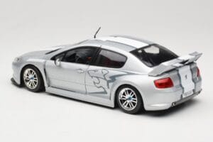 Peugeot 407 Racing Ασημί Solido 1:18 90642 Μέταλλο - εικόνα 7 από 8