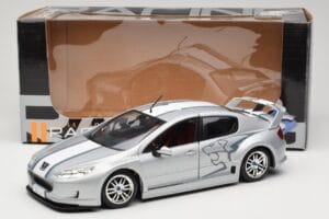 Peugeot 407 Racing Ασημί Solido 1:18 90642 Μέταλλο - εικόνα 8 από 8