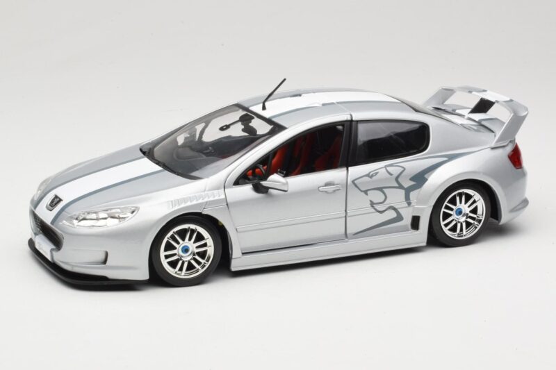 Peugeot 407 Racing Ασημί Solido 1:18 90642 Μέταλλο