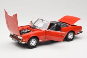 Peugeot 504 Καμπριολέ Κόκκινο Norev 1:18 184754 Μέταλλο - εικόνα 2 από 8
