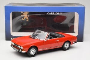 Peugeot 504 Καμπριολέ Κόκκινο Norev 1:18 184754 Μέταλλο - εικόνα 8 από 8