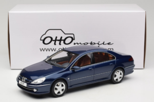 Peugeot 607 Phase II 3.0 V6 Μπλε Otto 1:18 OT485 Ρητίνη - εικόνα 6 από 6