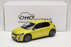 Peugeot E-208 GT Jaune Agueda Otto 1:18 OT1164 Ρητίνη - εικόνα 6 από 6