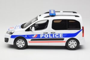 Peugeot Partner Police Μπλε Norev 1:18 184891 Μέταλλο - εικόνα 3 από 6