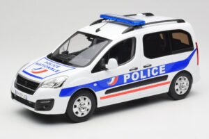 Peugeot Partner Police Μπλε Norev 1:18 184891 Μέταλλο