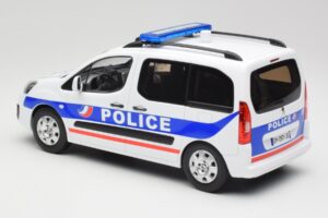 Peugeot Partner Police Μπλε Norev 1:18 184891 Μέταλλο - εικόνα 5 από 6