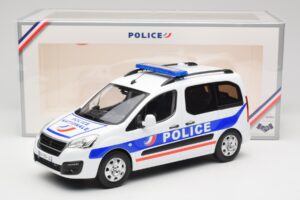 Peugeot Partner Police Μπλε Norev 1:18 184891 Μέταλλο - εικόνα 6 από 6