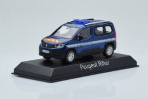 Peugeot Rifter Gendarmerie Otremer Μπλε Norev 1:43 479064 Μέταλλο - εικόνα 2 από 4