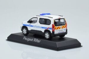 Peugeot Rifter Police Municipale Λευκό Norev 1:43 479067 Μέταλλο - εικόνα 3 από 4