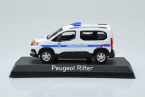 Peugeot Rifter Police Municipale Λευκό Norev 1:43 479067 Μέταλλο