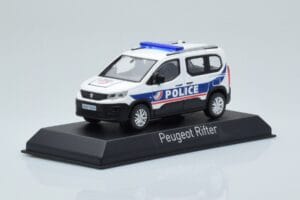 Peugeot Rifter Police Nationale Λευκό Norev 1:43 479065 Μέταλλο - εικόνα 2 από 4