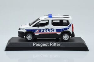 Peugeot Rifter Police Nationale Λευκό Norev 1:43 479065 Μέταλλο