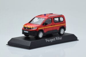 Peugeot Rifter Pompiers Κόκκινο Norev 1:43 479069 Μέταλλο - εικόνα 2 από 4