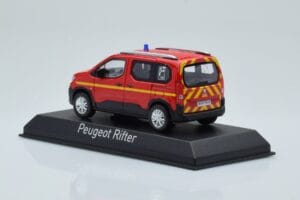 Peugeot Rifter Pompiers Κόκκινο Norev 1:43 479069 Μέταλλο - εικόνα 3 από 4