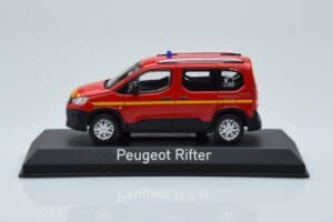 Peugeot Rifter Pompiers Κόκκινο Norev 1:43 479069 Μέταλλο