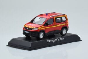 Peugeot Rifter Pompiers Secours Medical Κόκκινο Norev 1:43 479070 Μέταλλο - εικόνα 2 από 4