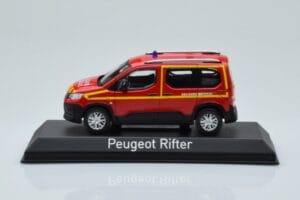 Peugeot Rifter Pompiers Secours Medical Κόκκινο Norev 1:43 479070 Μέταλλο