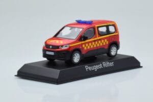 Peugeot Rifter Sapeurs Pompiers Κόκκινο Norev 1:43 479071 Μέταλλο - εικόνα 2 από 4