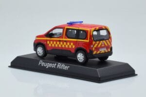 Peugeot Rifter Sapeurs Pompiers Κόκκινο Norev 1:43 479071 Μέταλλο - εικόνα 3 από 4