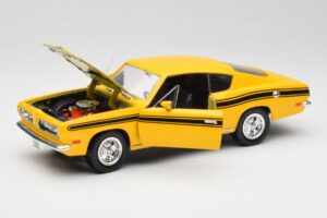 Plymouth Barracuda Κίτρινο Road Legends 1:18 92178 Μέταλλο - εικόνα 2 από 8