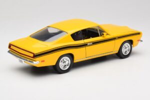 Plymouth Barracuda Κίτρινο Road Legends 1:18 92178 Μέταλλο - εικόνα 3 από 8