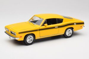 Plymouth Barracuda Κίτρινο Road Legends 1:18 92178 Μέταλλο