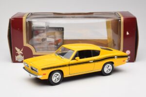 Plymouth Barracuda Κίτρινο Road Legends 1:18 92178 Μέταλλο - εικόνα 8 από 8
